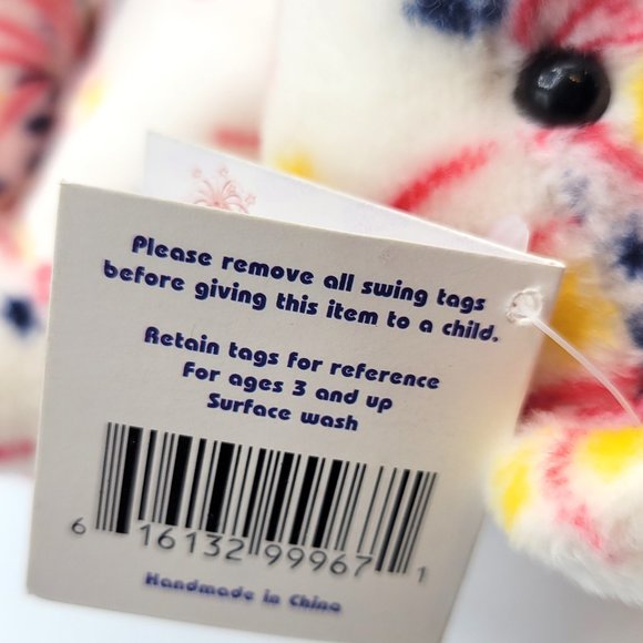 Salvino's Bammers Sammy Sosa #21 1999 4th of July Chicago Cubs Plush Bean Bear - Picture 8 of 8